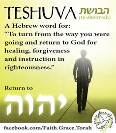 teshuvah (repentance)